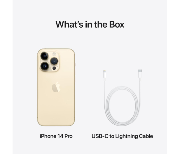 Apple iPhone 14 Pro 128GB Gold - 1070887 - zdjęcie 12